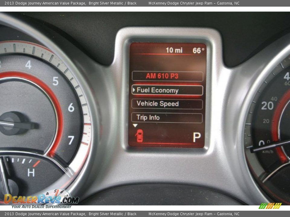 2013 Dodge Journey American Value Package Bright Silver Metallic / Black Photo #14