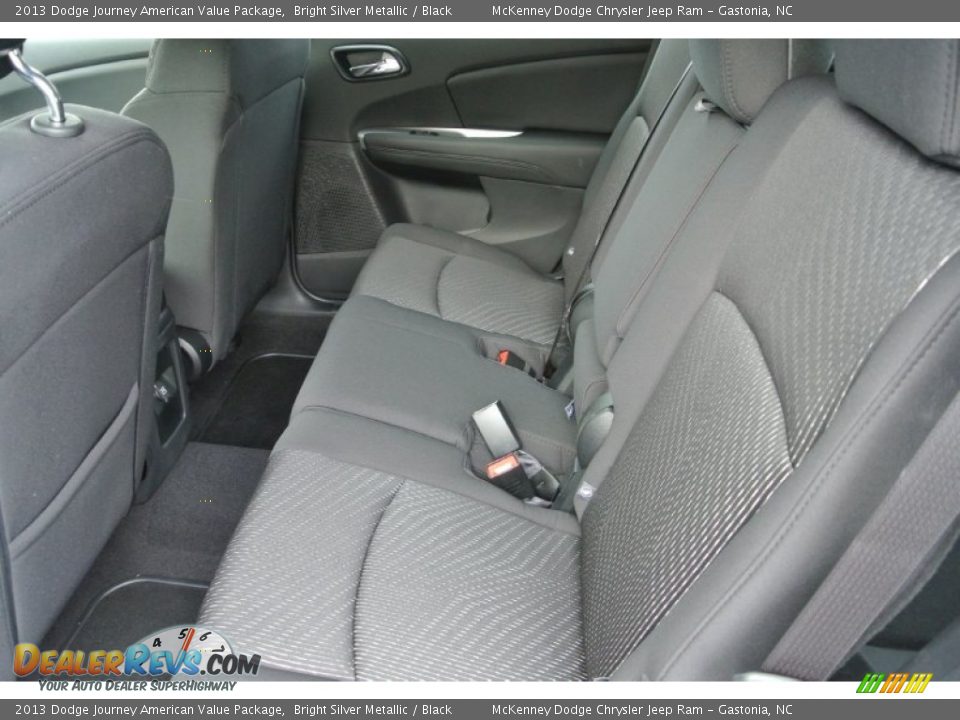 2013 Dodge Journey American Value Package Bright Silver Metallic / Black Photo #15
