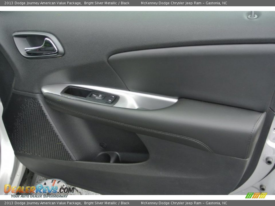2013 Dodge Journey American Value Package Bright Silver Metallic / Black Photo #18