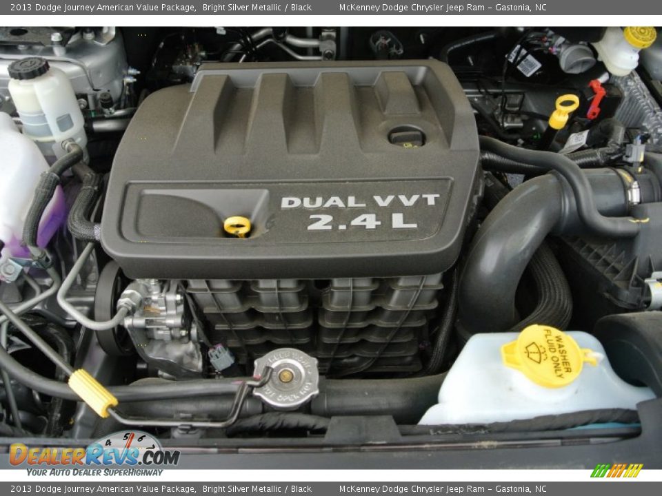 2013 Dodge Journey American Value Package Bright Silver Metallic / Black Photo #20