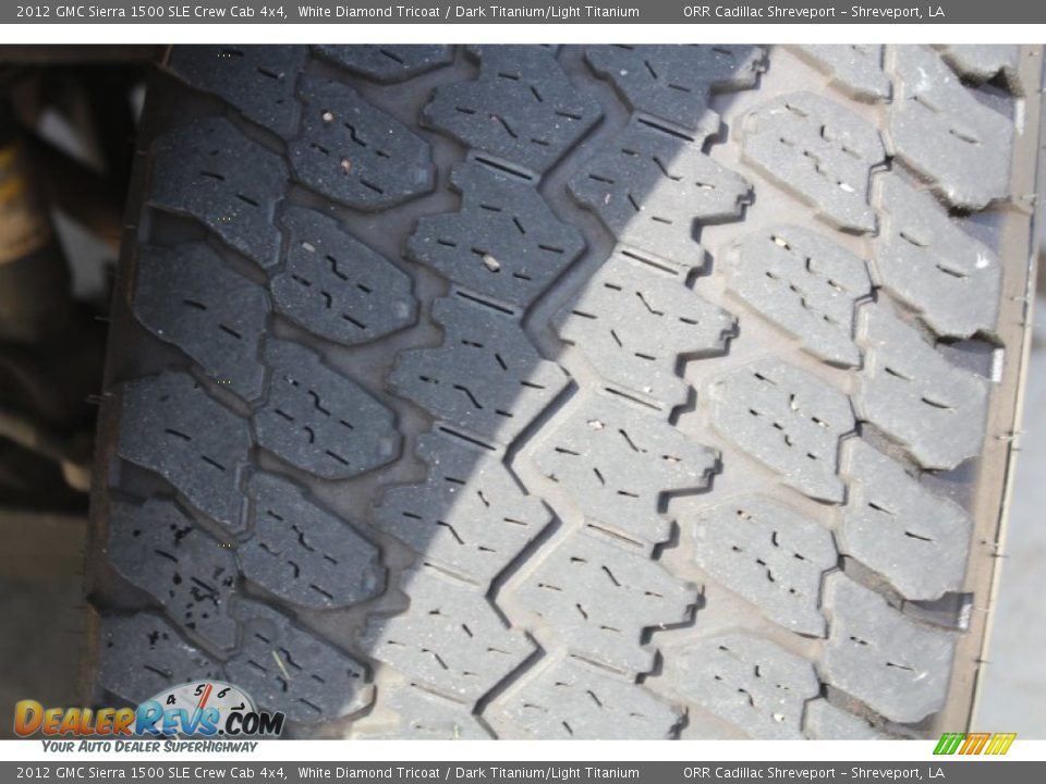 2012 GMC Sierra 1500 SLE Crew Cab 4x4 White Diamond Tricoat / Dark Titanium/Light Titanium Photo #10