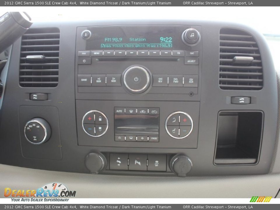 2012 GMC Sierra 1500 SLE Crew Cab 4x4 White Diamond Tricoat / Dark Titanium/Light Titanium Photo #14