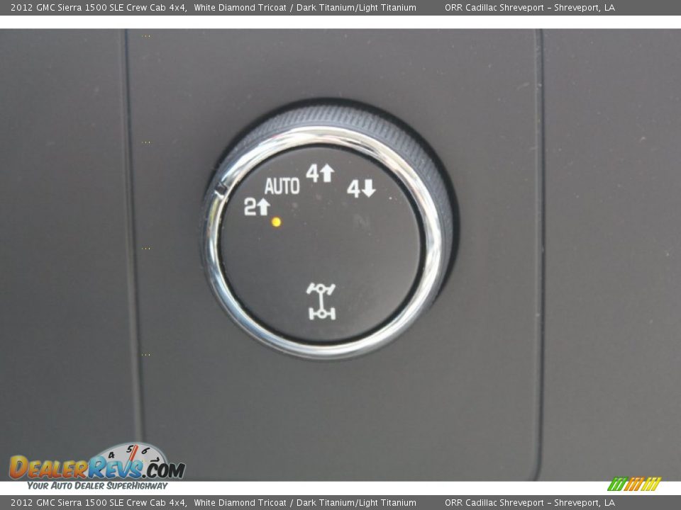 2012 GMC Sierra 1500 SLE Crew Cab 4x4 White Diamond Tricoat / Dark Titanium/Light Titanium Photo #15
