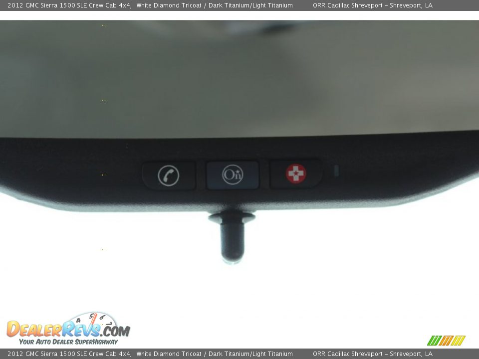 2012 GMC Sierra 1500 SLE Crew Cab 4x4 White Diamond Tricoat / Dark Titanium/Light Titanium Photo #26