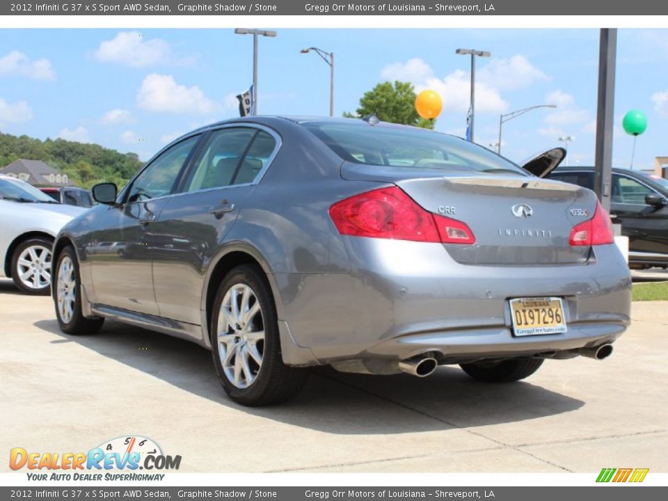 2012 Infiniti G 37 x S Sport AWD Sedan Graphite Shadow / Stone Photo #3