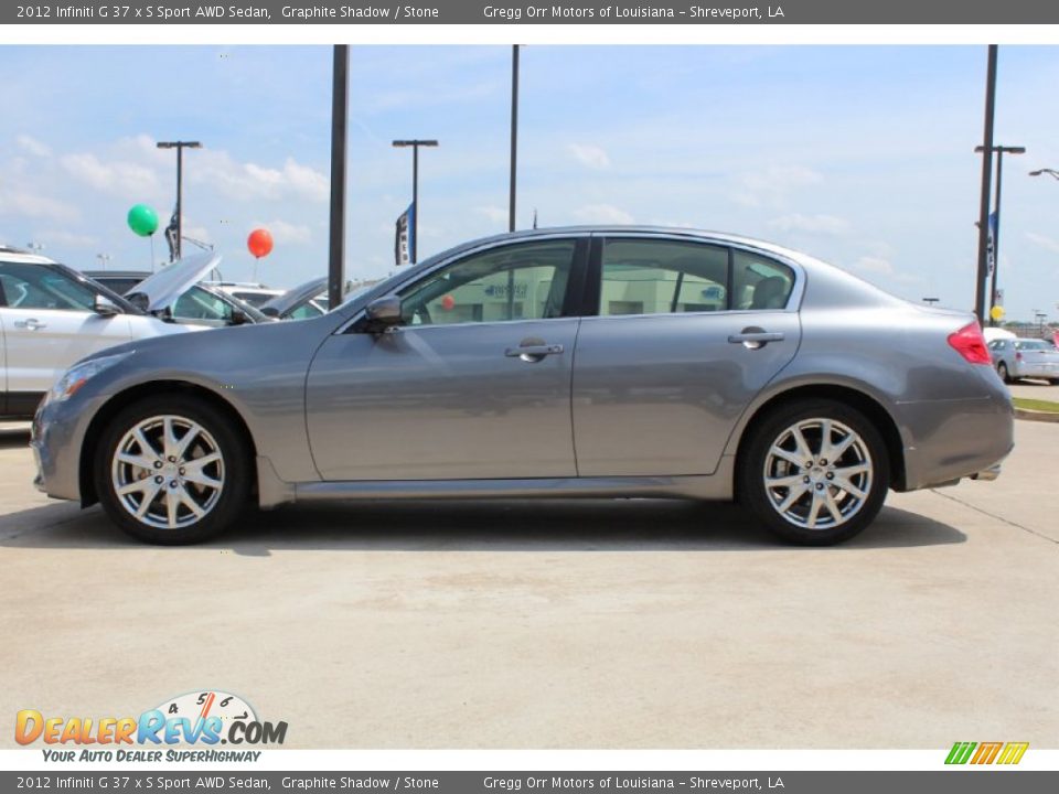 Graphite Shadow 2012 Infiniti G 37 x S Sport AWD Sedan Photo #7