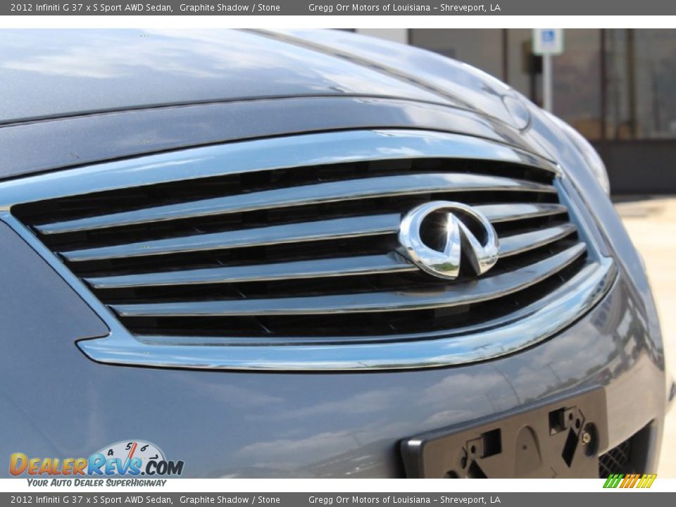 2012 Infiniti G 37 x S Sport AWD Sedan Graphite Shadow / Stone Photo #9