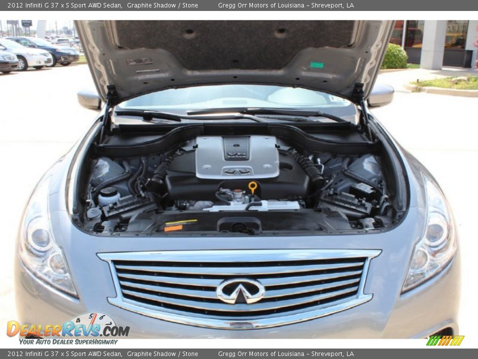 2012 Infiniti G 37 x S Sport AWD Sedan 3.7 Liter DOHC 24-Valve CVTCS VVEL V6 Engine Photo #10