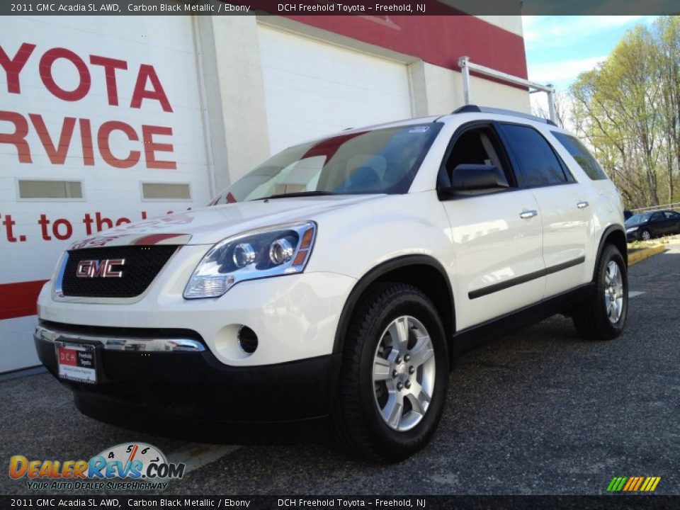 2011 GMC Acadia SL AWD Carbon Black Metallic / Ebony Photo #1