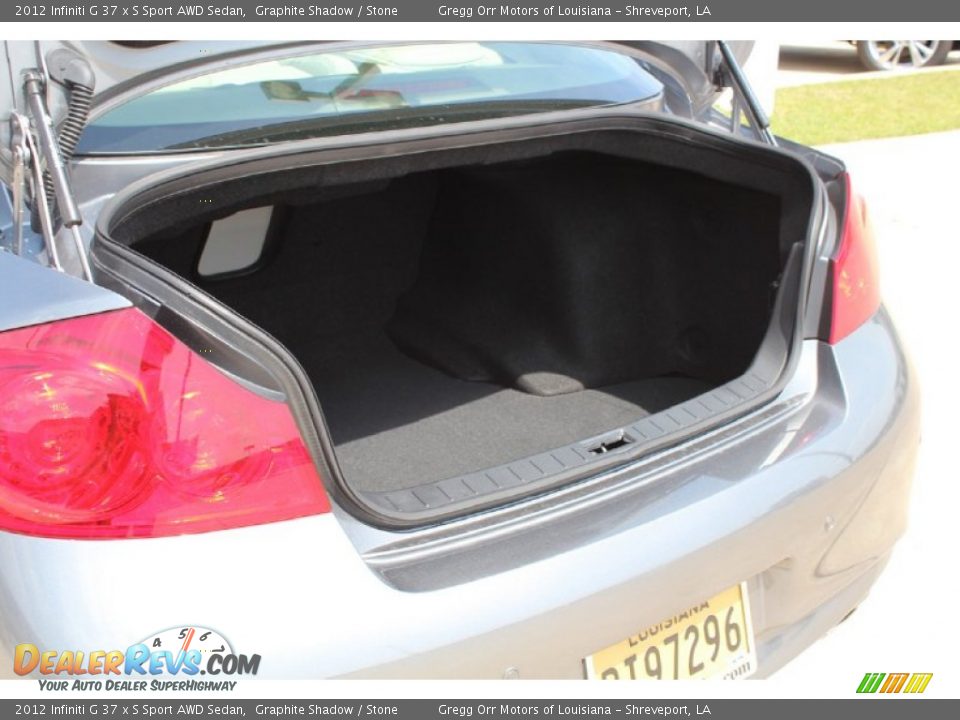 2012 Infiniti G 37 x S Sport AWD Sedan Graphite Shadow / Stone Photo #24