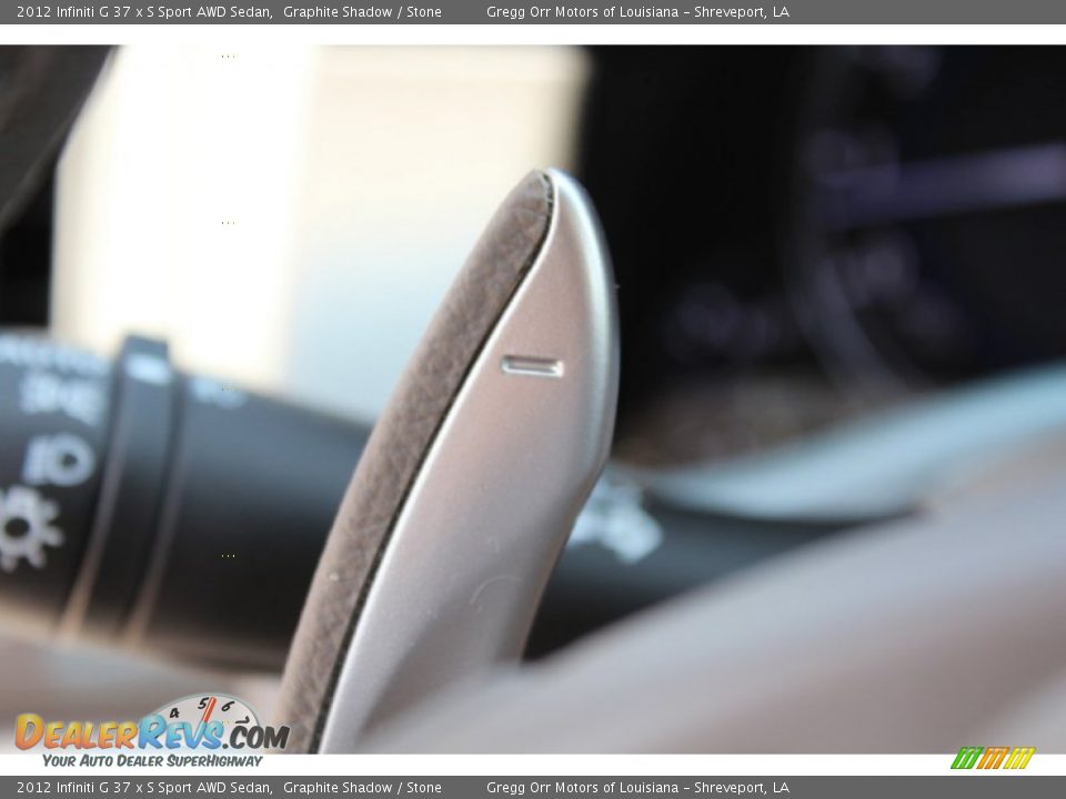 2012 Infiniti G 37 x S Sport AWD Sedan Shifter Photo #27