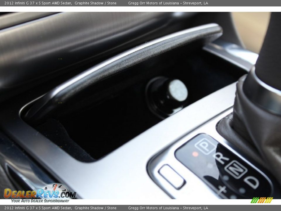 2012 Infiniti G 37 x S Sport AWD Sedan Graphite Shadow / Stone Photo #32
