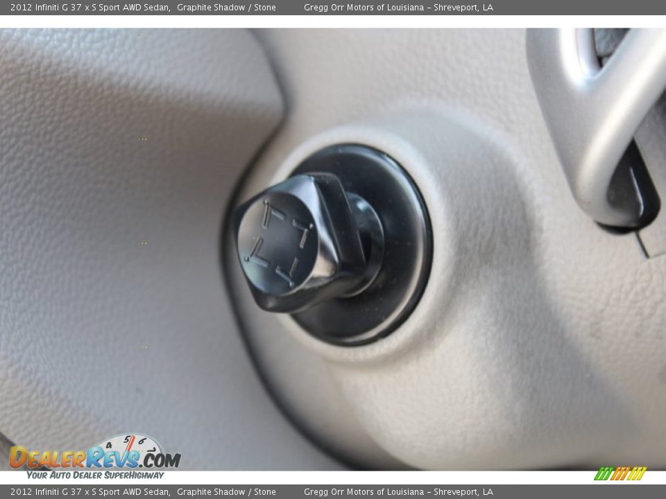 2012 Infiniti G 37 x S Sport AWD Sedan Graphite Shadow / Stone Photo #35