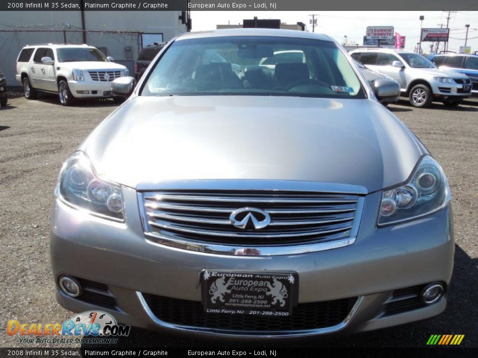 2008 Infiniti M 35 Sedan Platinum Graphite / Graphite Photo #2