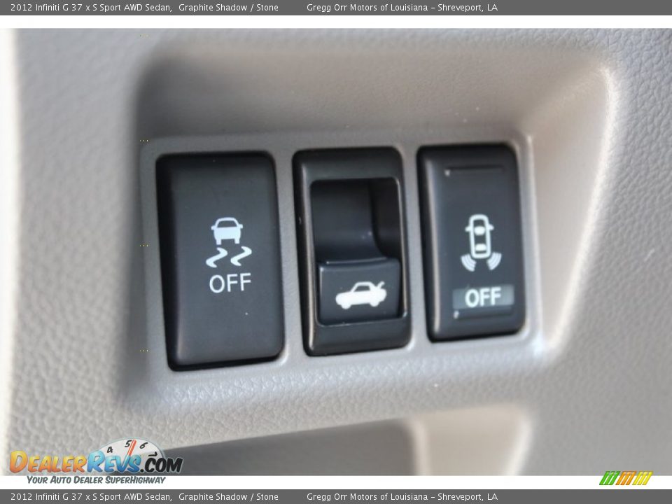 2012 Infiniti G 37 x S Sport AWD Sedan Graphite Shadow / Stone Photo #36
