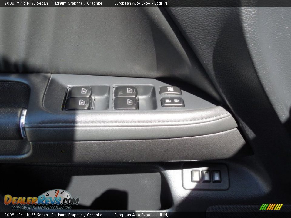 2008 Infiniti M 35 Sedan Platinum Graphite / Graphite Photo #9
