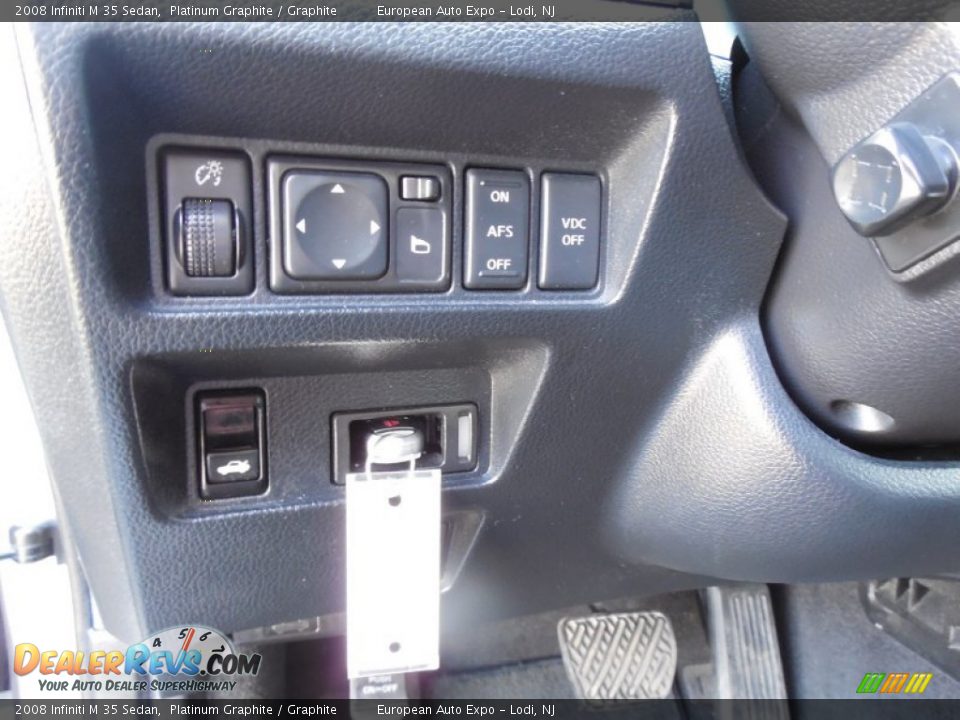 2008 Infiniti M 35 Sedan Platinum Graphite / Graphite Photo #12