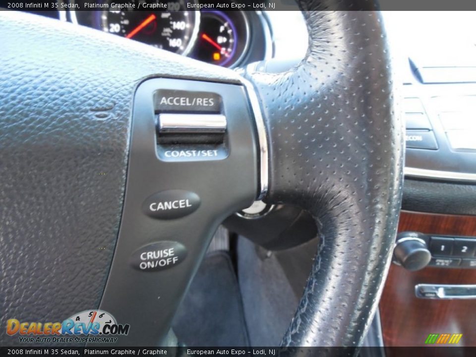 2008 Infiniti M 35 Sedan Platinum Graphite / Graphite Photo #14