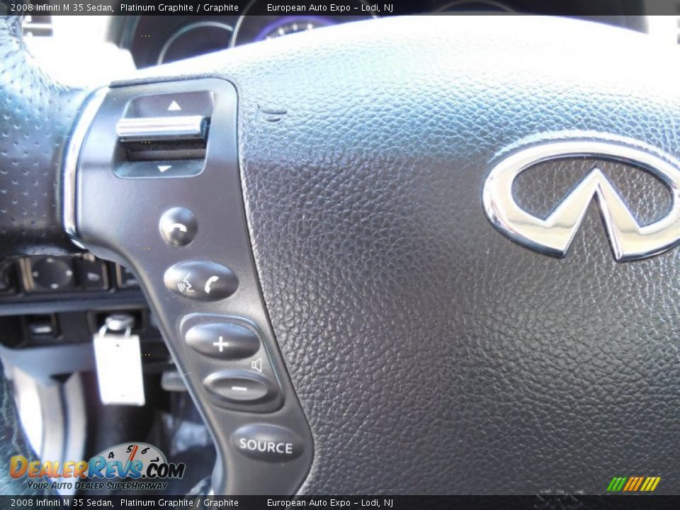 2008 Infiniti M 35 Sedan Platinum Graphite / Graphite Photo #15