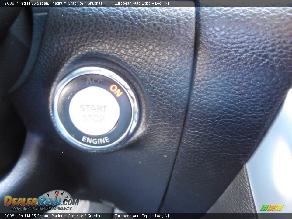 2008 Infiniti M 35 Sedan Platinum Graphite / Graphite Photo #17