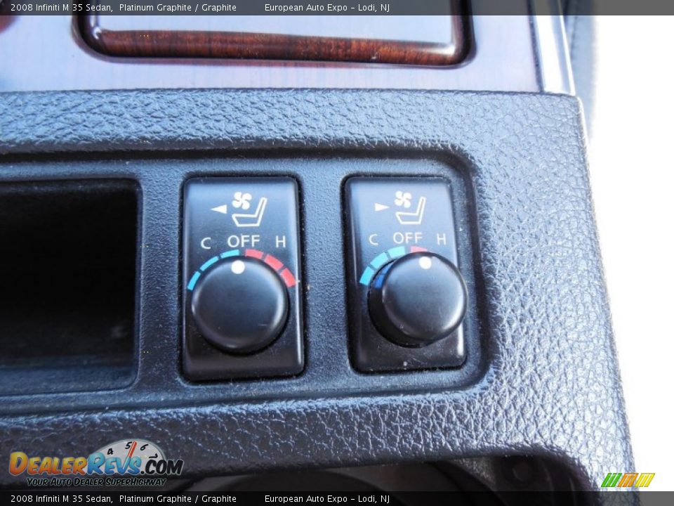 2008 Infiniti M 35 Sedan Platinum Graphite / Graphite Photo #22