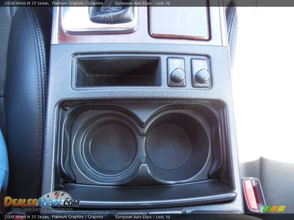 2008 Infiniti M 35 Sedan Platinum Graphite / Graphite Photo #23