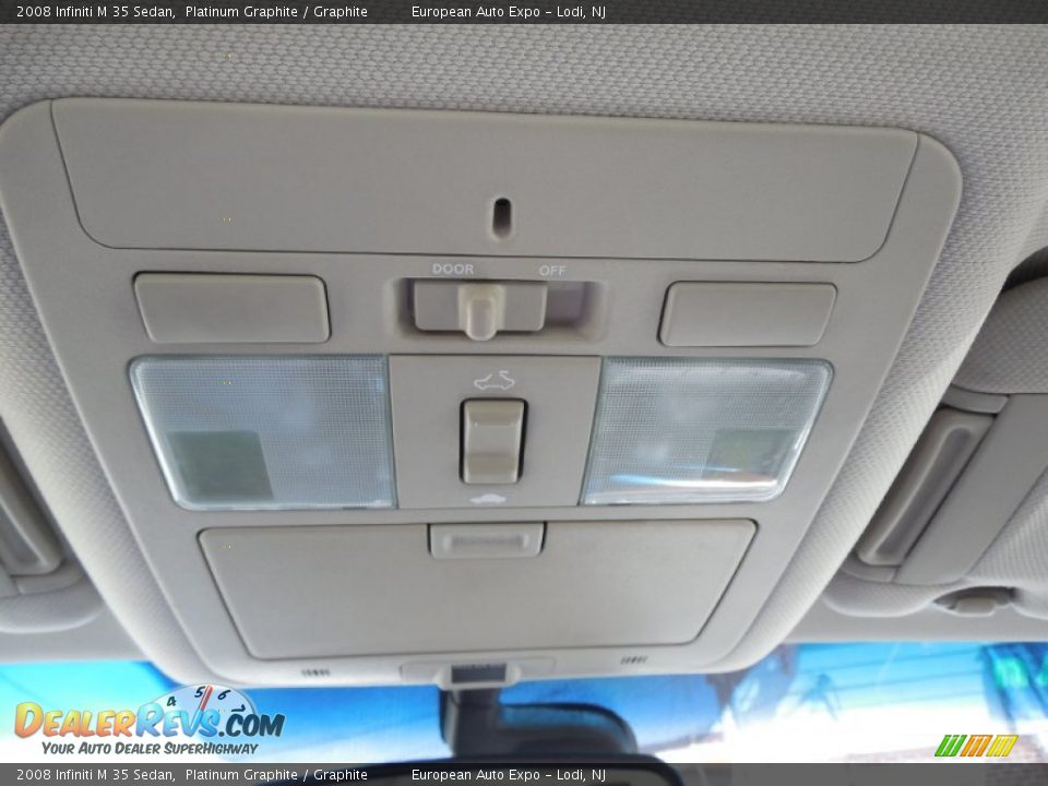 2008 Infiniti M 35 Sedan Platinum Graphite / Graphite Photo #24