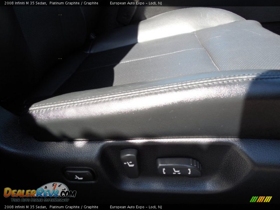 2008 Infiniti M 35 Sedan Platinum Graphite / Graphite Photo #26