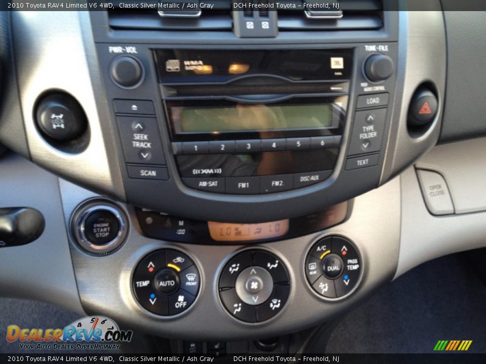 2010 Toyota RAV4 Limited V6 4WD Classic Silver Metallic / Ash Gray Photo #19