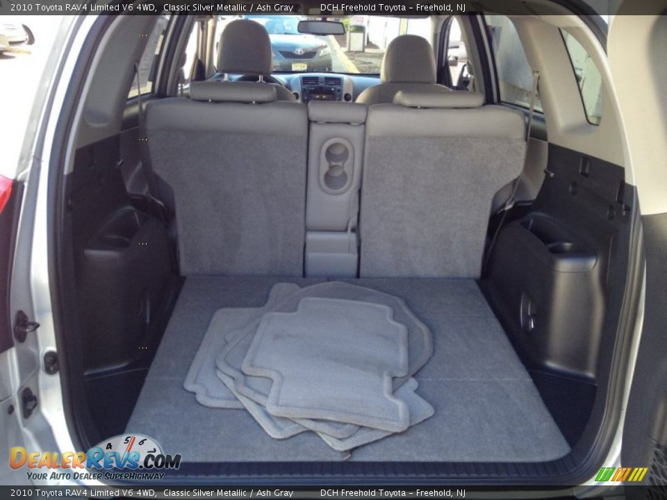 2010 Toyota RAV4 Limited V6 4WD Classic Silver Metallic / Ash Gray Photo #22