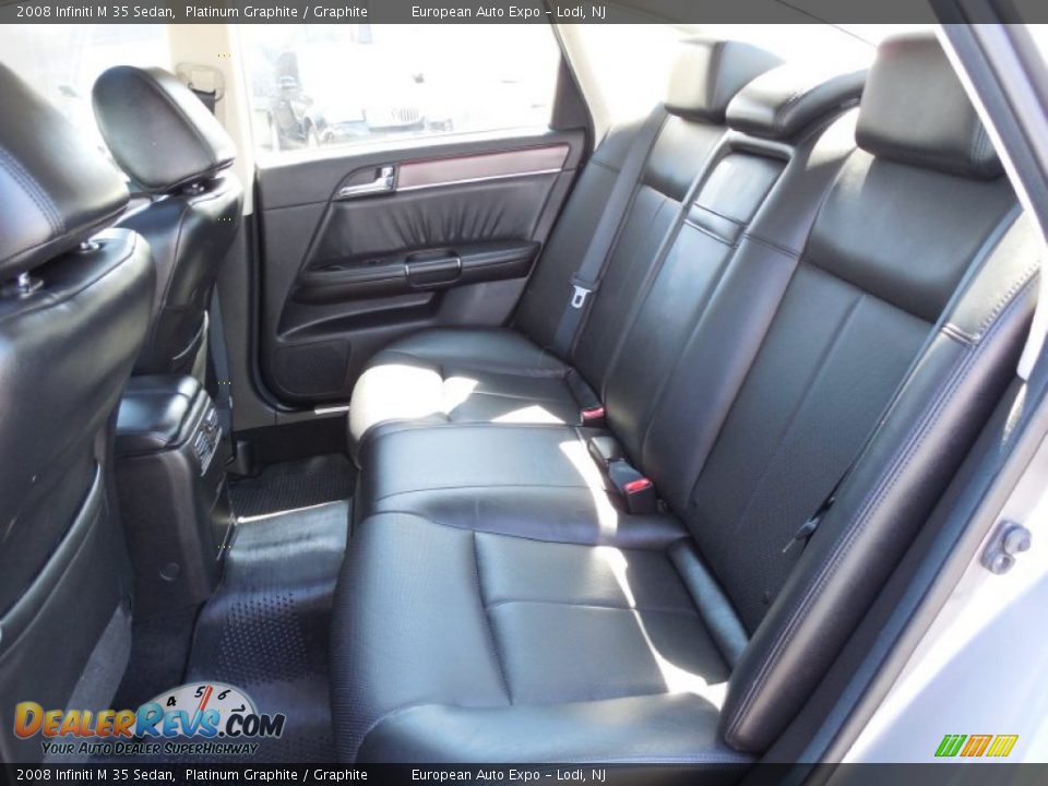2008 Infiniti M 35 Sedan Platinum Graphite / Graphite Photo #29