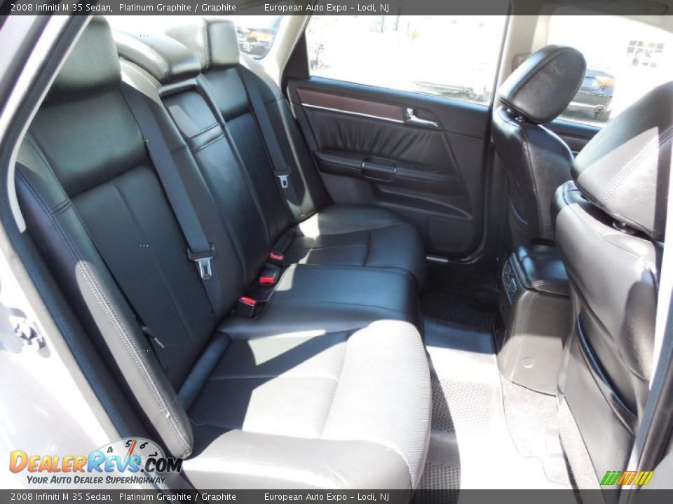 2008 Infiniti M 35 Sedan Platinum Graphite / Graphite Photo #30