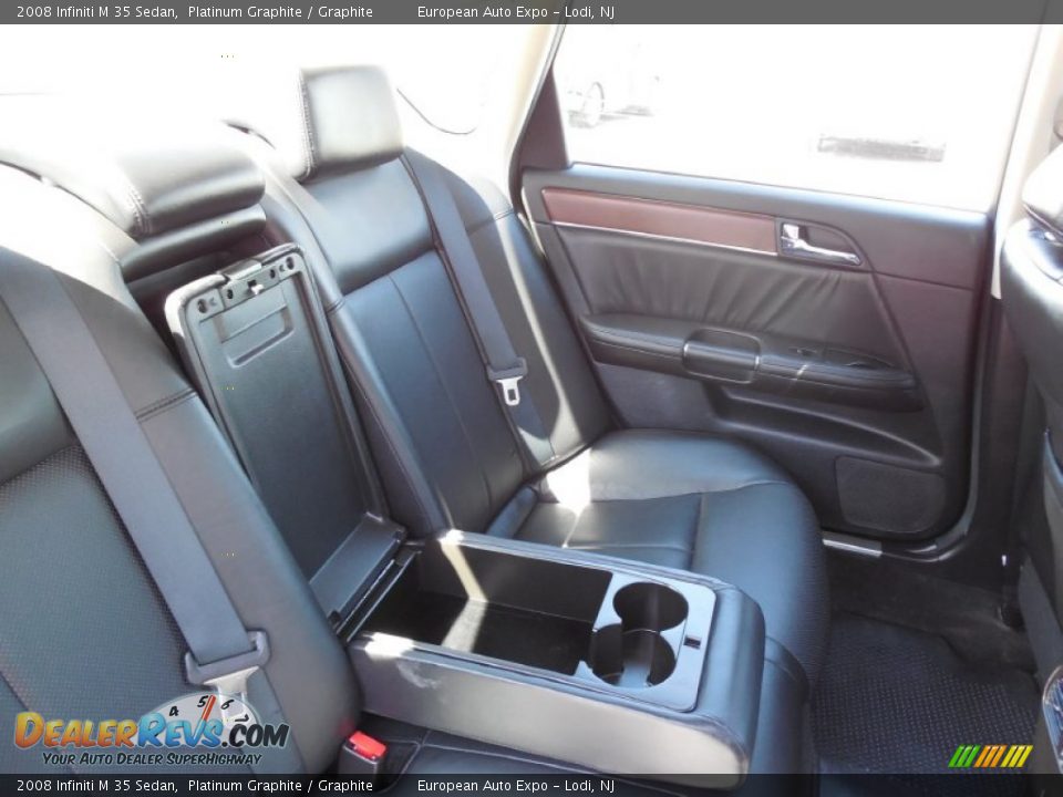 2008 Infiniti M 35 Sedan Platinum Graphite / Graphite Photo #31