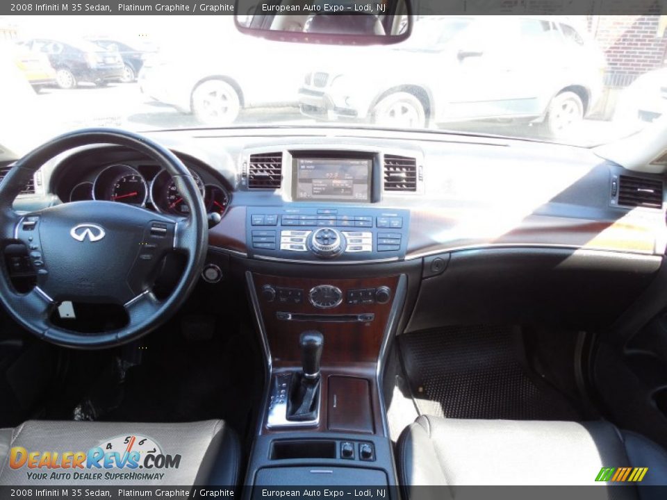 2008 Infiniti M 35 Sedan Platinum Graphite / Graphite Photo #34