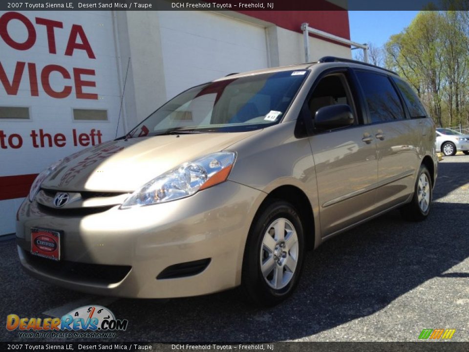 2007 Toyota Sienna LE Desert Sand Mica / Taupe Photo #1