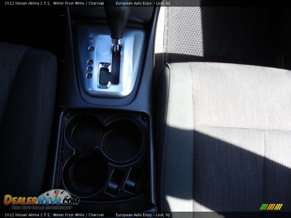 2012 Nissan Altima 2.5 S Winter Frost White / Charcoal Photo #18