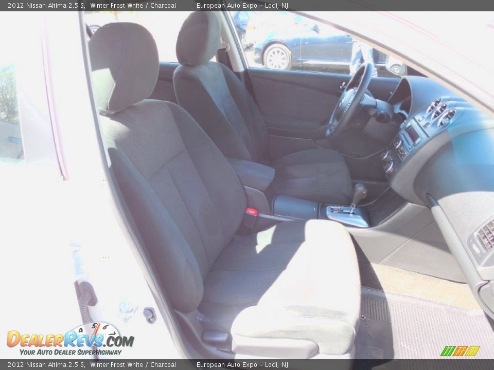2012 Nissan Altima 2.5 S Winter Frost White / Charcoal Photo #20