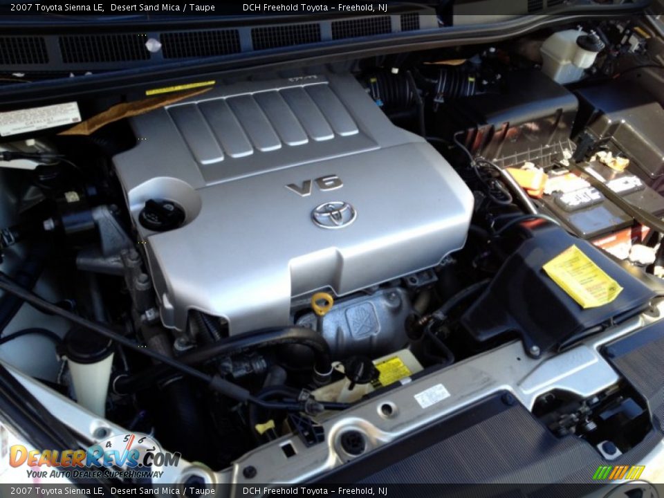 2007 Toyota Sienna LE Desert Sand Mica / Taupe Photo #27