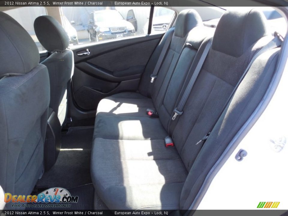 2012 Nissan Altima 2.5 S Winter Frost White / Charcoal Photo #23