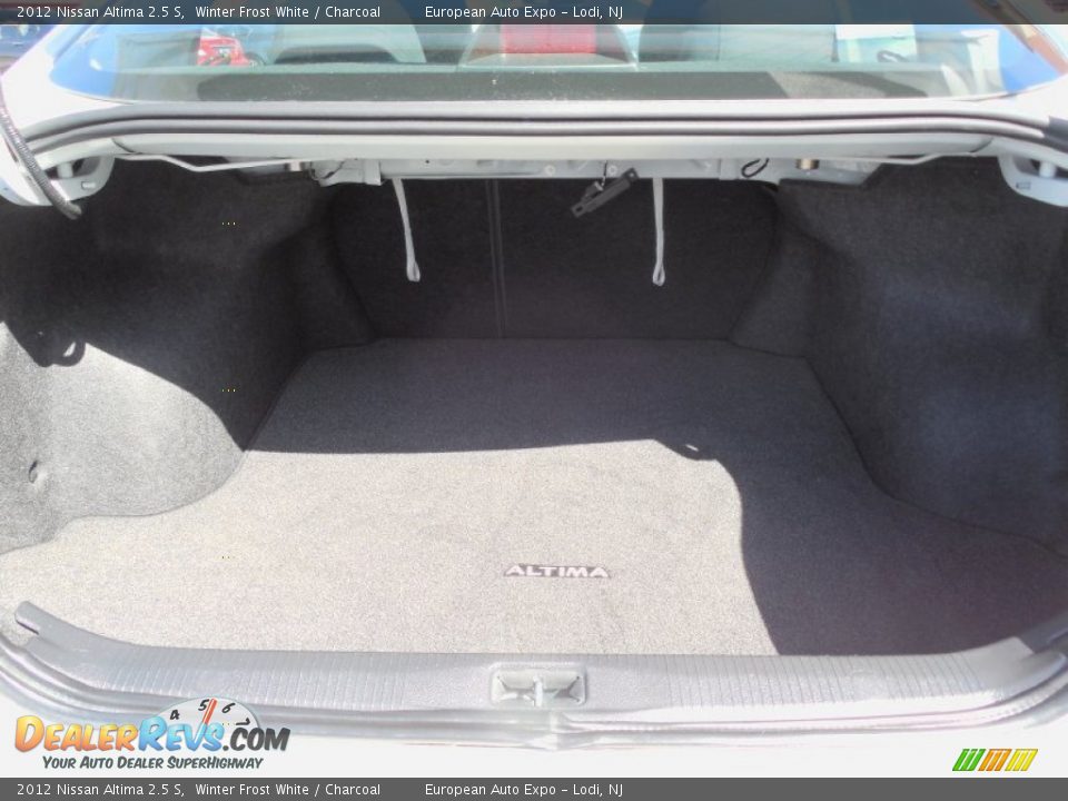 2012 Nissan Altima 2.5 S Winter Frost White / Charcoal Photo #26