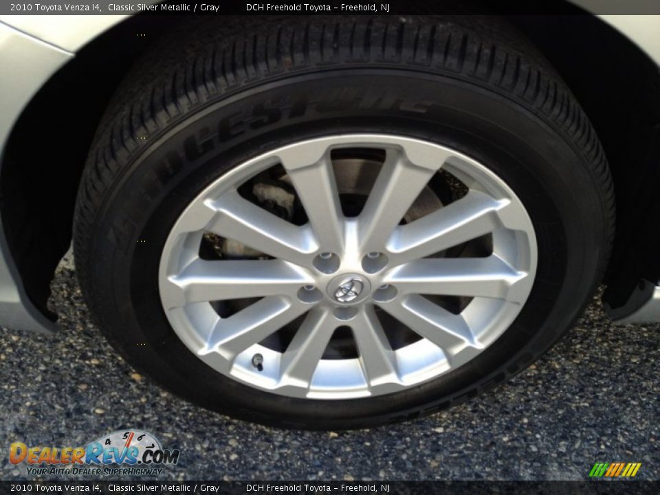 2010 Toyota Venza I4 Classic Silver Metallic / Gray Photo #8