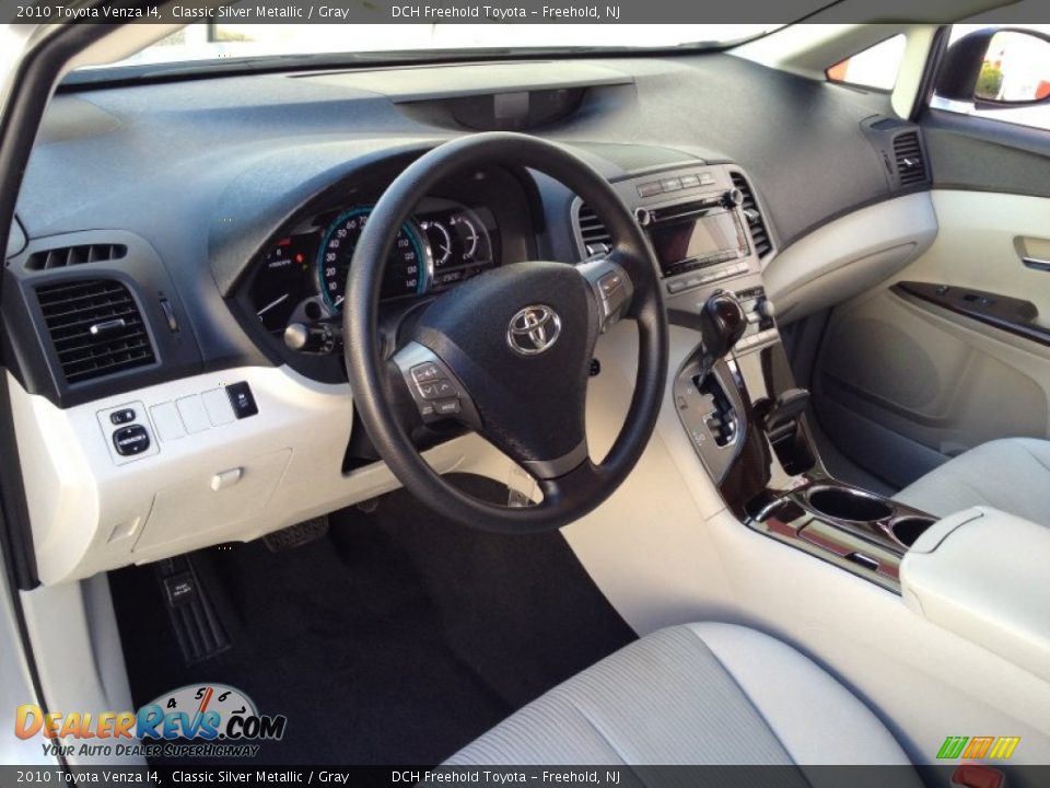 2010 Toyota Venza I4 Classic Silver Metallic / Gray Photo #13