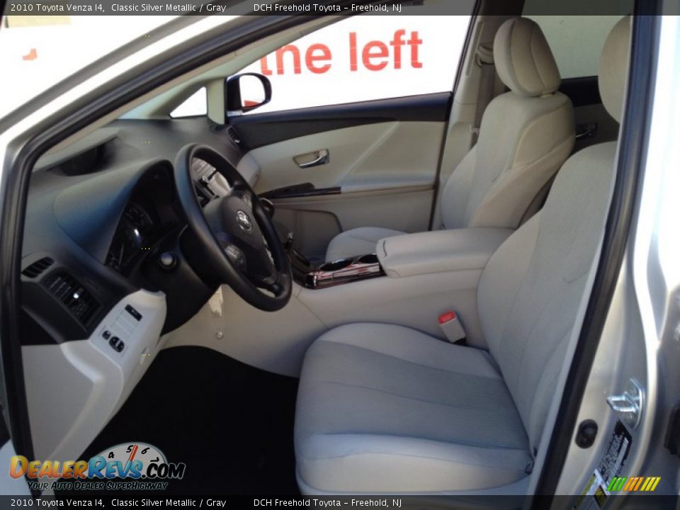 2010 Toyota Venza I4 Classic Silver Metallic / Gray Photo #14