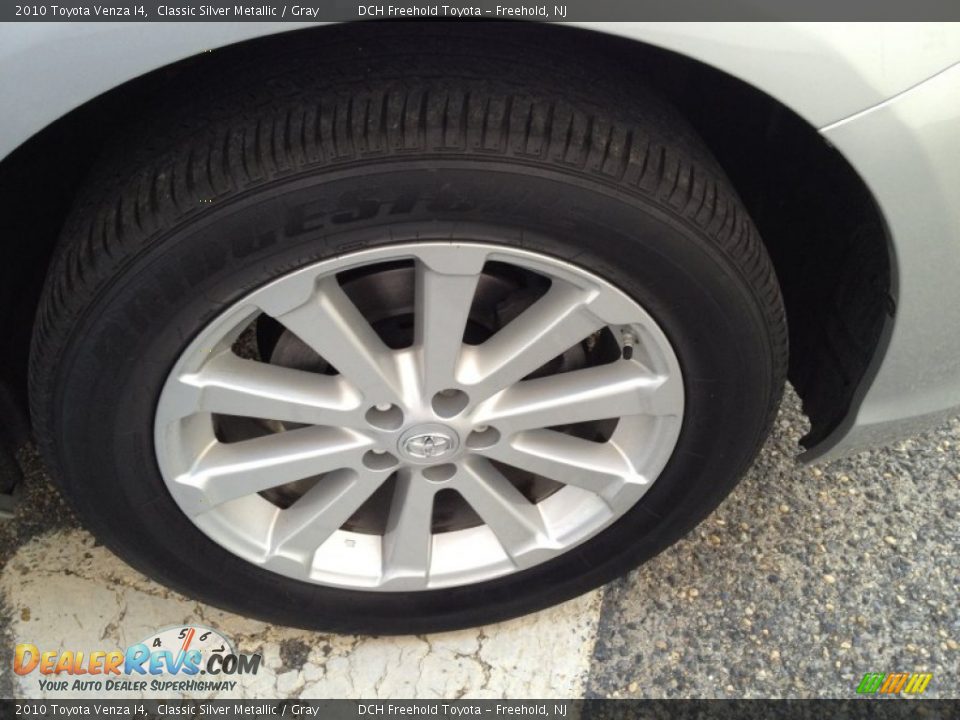 2010 Toyota Venza I4 Classic Silver Metallic / Gray Photo #27
