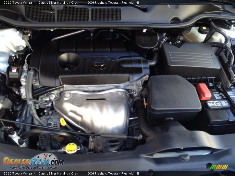 2010 Toyota Venza I4 Classic Silver Metallic / Gray Photo #28