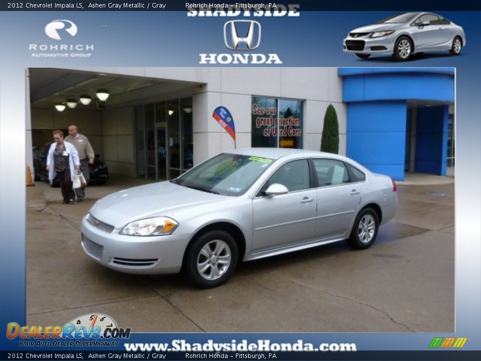 2012 Chevrolet Impala LS Ashen Gray Metallic / Gray Photo #1