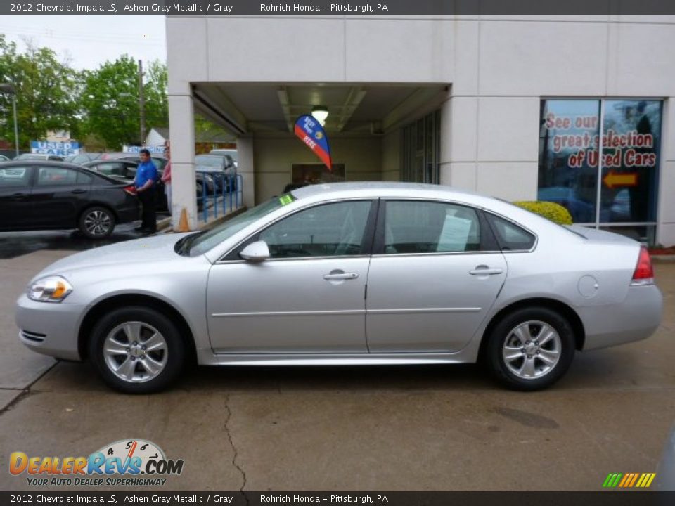 2012 Chevrolet Impala LS Ashen Gray Metallic / Gray Photo #2