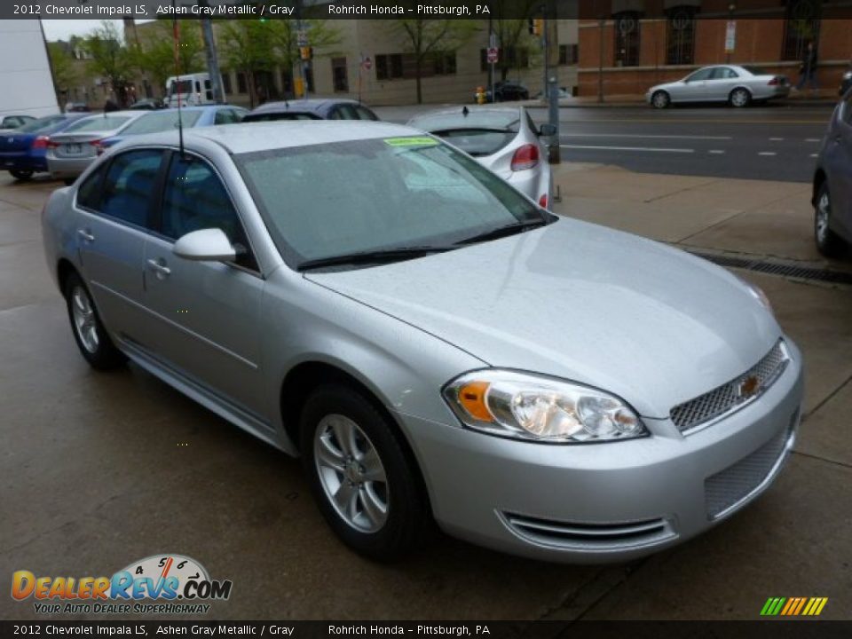 2012 Chevrolet Impala LS Ashen Gray Metallic / Gray Photo #3