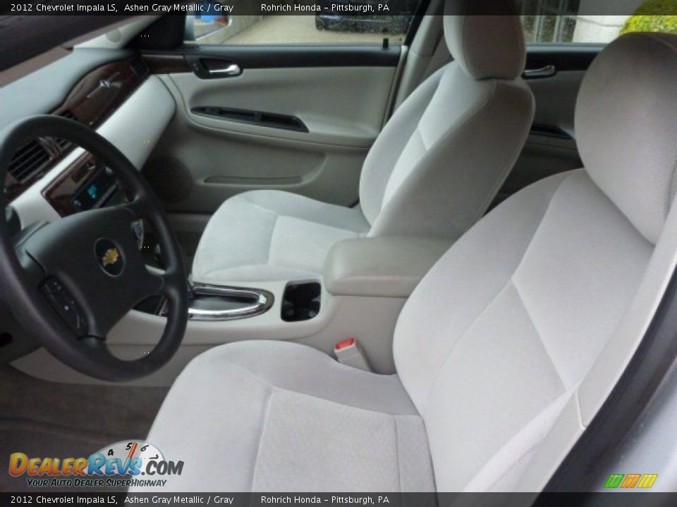 2012 Chevrolet Impala LS Ashen Gray Metallic / Gray Photo #4