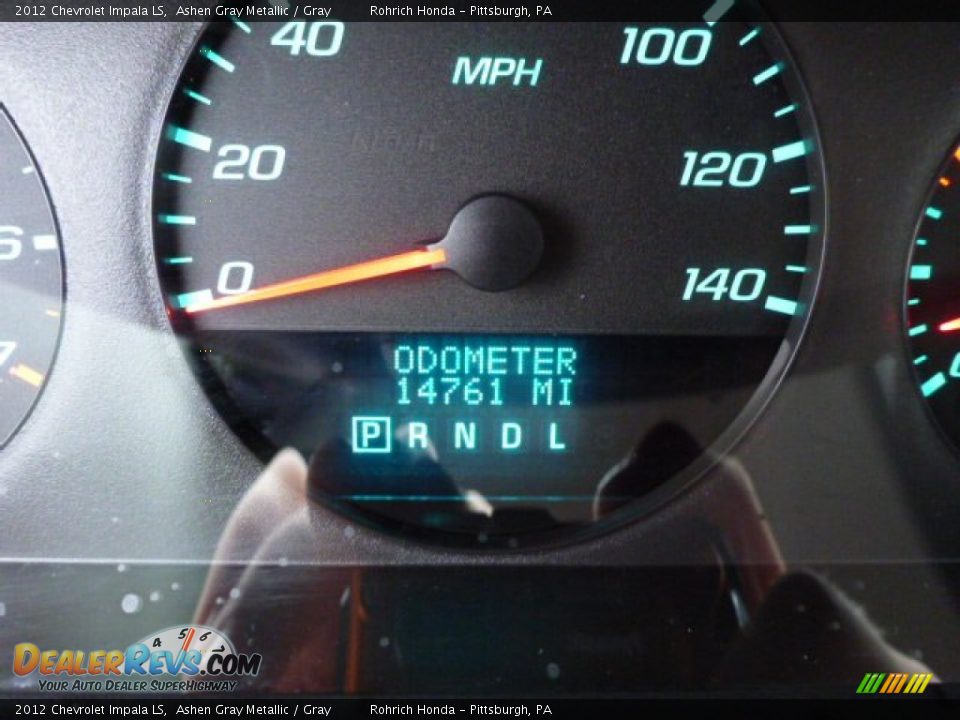 2012 Chevrolet Impala LS Ashen Gray Metallic / Gray Photo #9